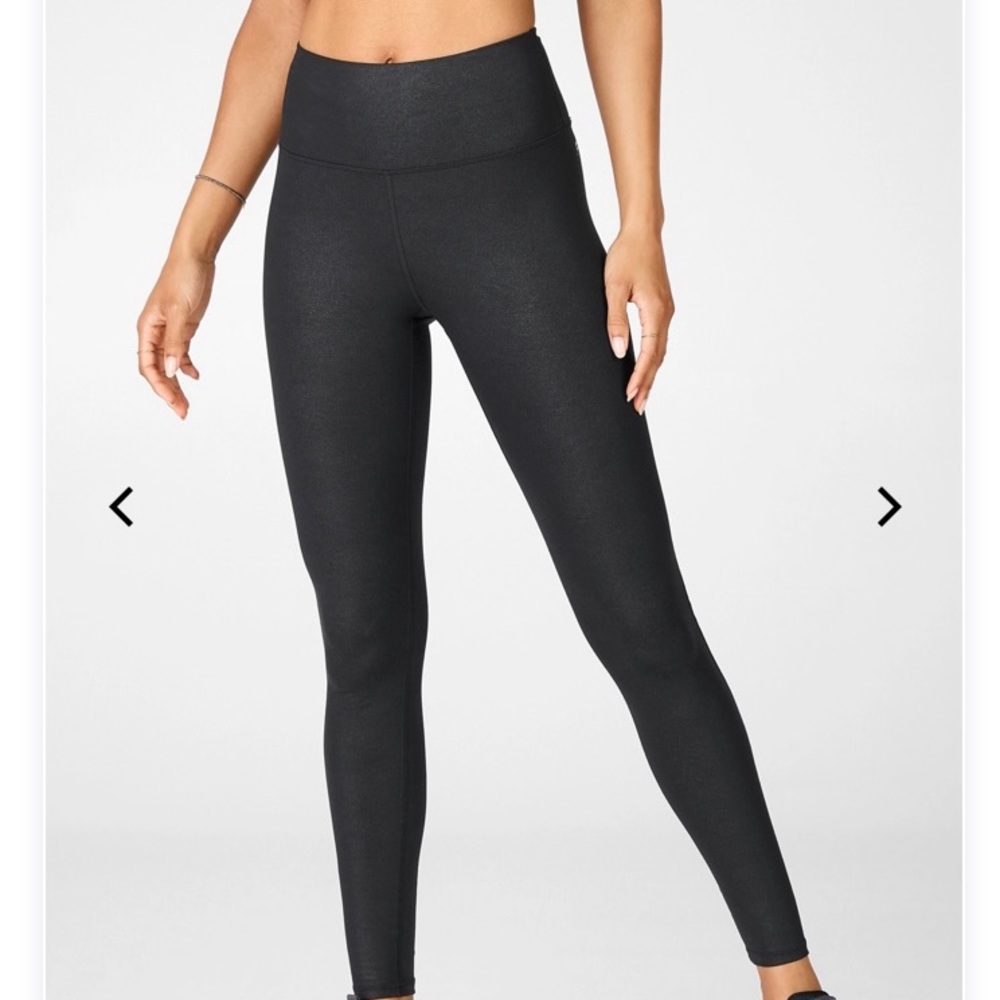 High waisted iridescent lux leggings